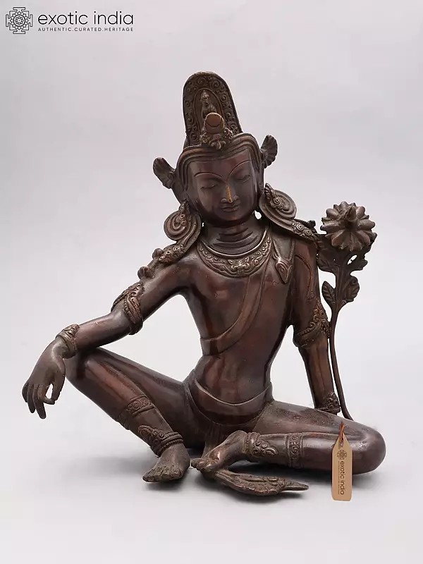 11" Brass Lord Indra | Handmade