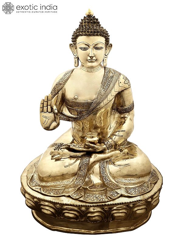 44" Large Gautam Buddha Preaching His Dharma