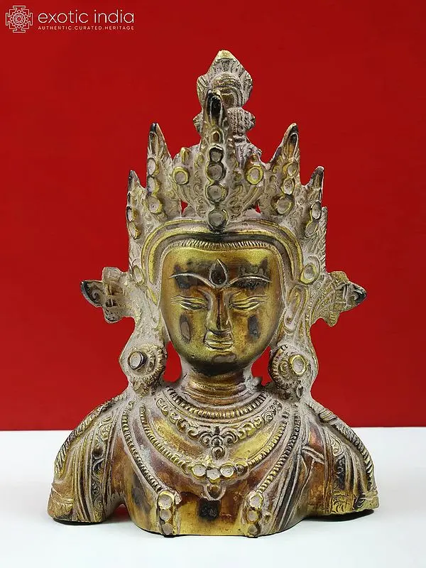 Brass Bust of Avalokiteshvara
