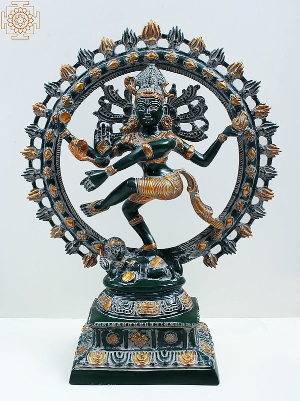 22" Lord Shiva As Nataraja In Brass