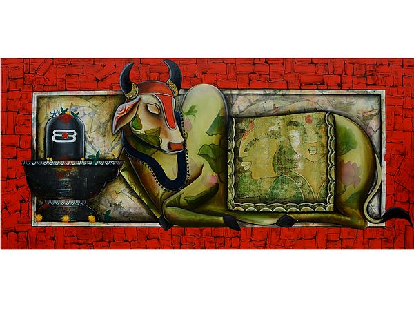 Enternal Unity | Acrylic On Canvas | By Anupam Pal