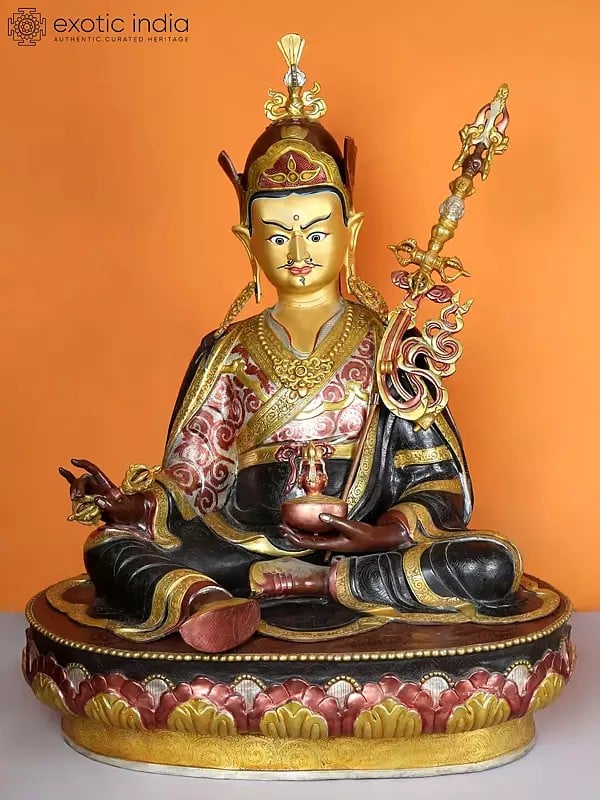 37" Large Guru Padmasambhava From Nepal