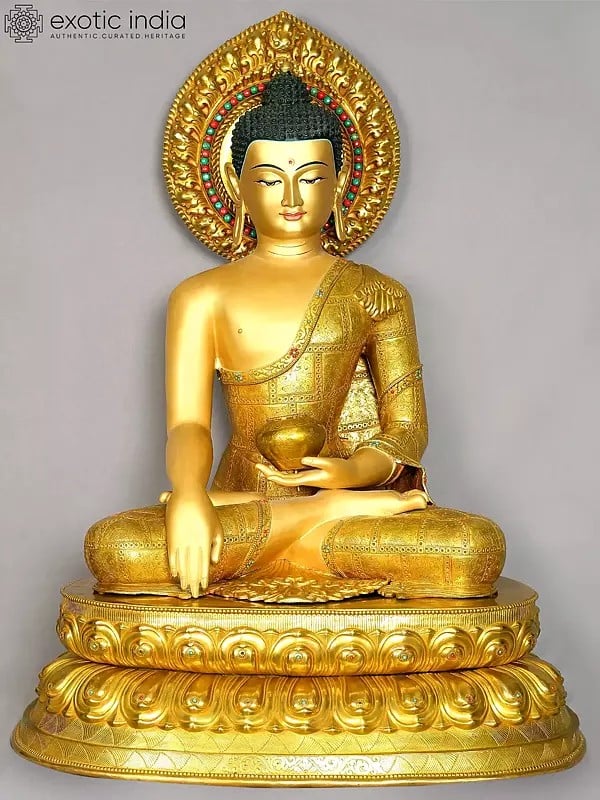 34" Large Superfine Shakyamuni Buddha from Nepal