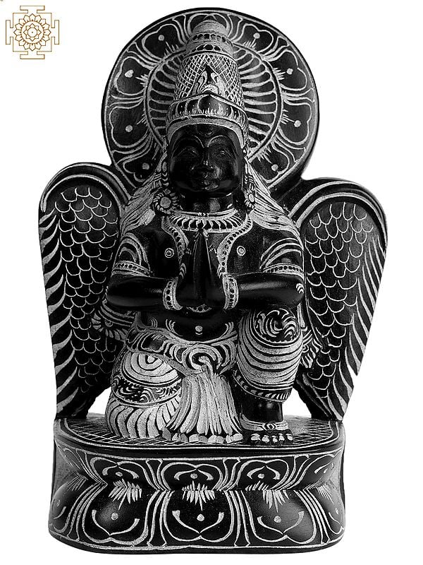 6" Small Sitting Garuda (Vahana of Lord Vishnu)