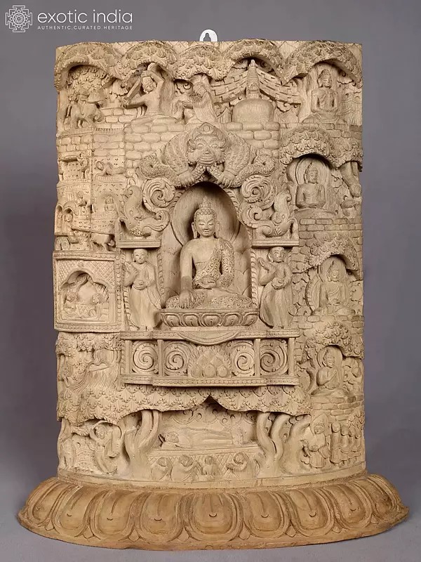 18'' Gautama Buddha Life Story | Nepalese Handicrafts