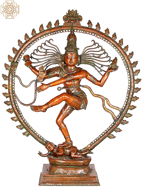 69" Nataraja (Super Large Sculpture) In Brass | Handmade | Made In India