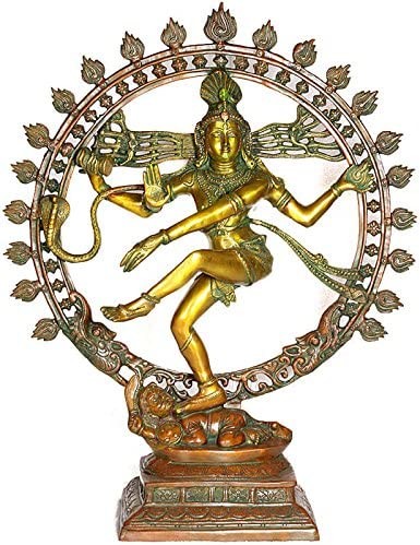 36" Nataraja - King of Dancers In Brass | Handmade | Made In India