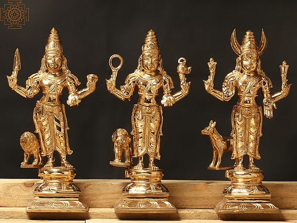 Navagraha With Vahana Set | Bronze Statue | Made In India | Exotic ...