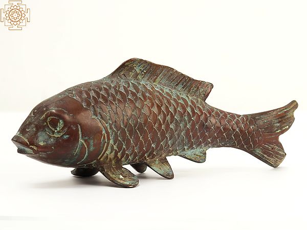 Brass Fish Statue | Home Decor