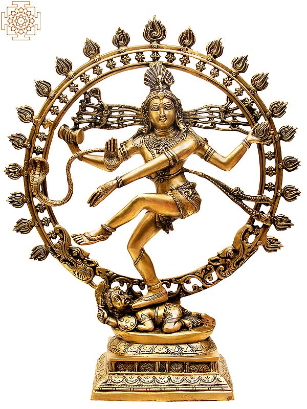 32" Large Size Nataraja - King of Dancers In Brass