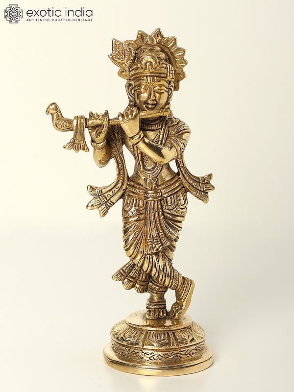 Murlidhar Krishna | Brass Statue