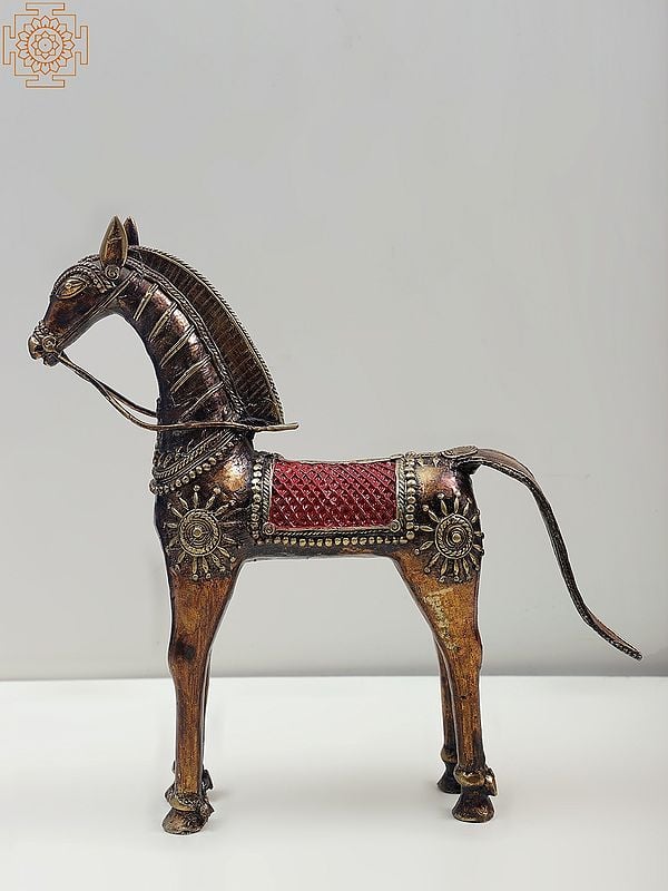 Tribal Horse Figurine From Bastar