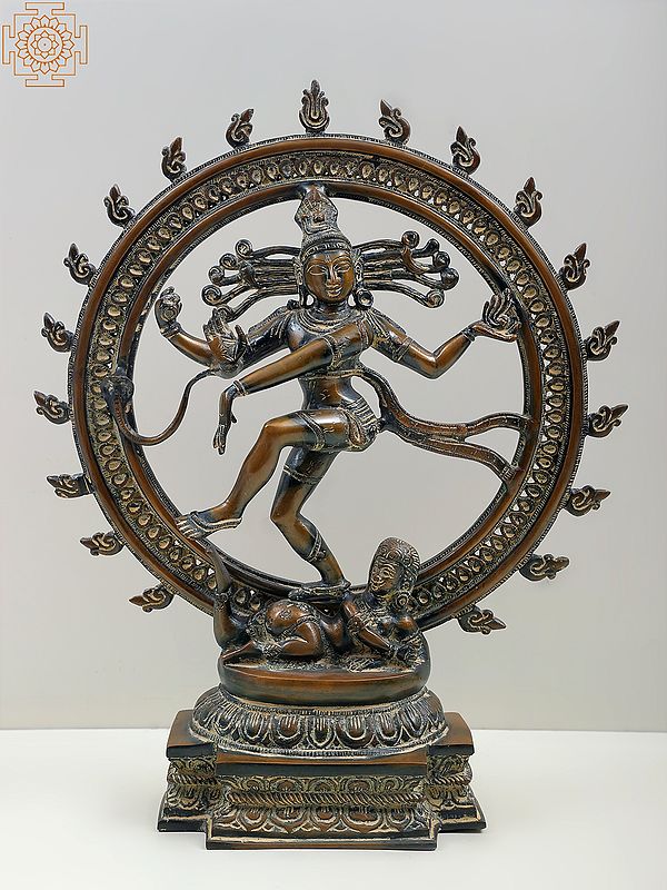 18" Nataraja Brass Statue – Divine Handmade Sculpture | Crafted in India