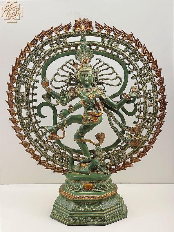 30" Let Nataraja Stun You In Brass | Handmade | Made In India