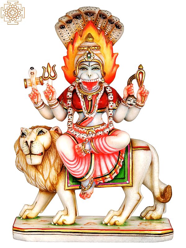 15" Atharvana Bhadrakali, The Presiding Deity of Atharvaveda (Goddess Pratyangira)