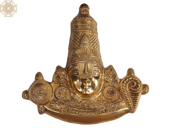 14" Venkateswara as Balaji at Tirupati Wall Hanging