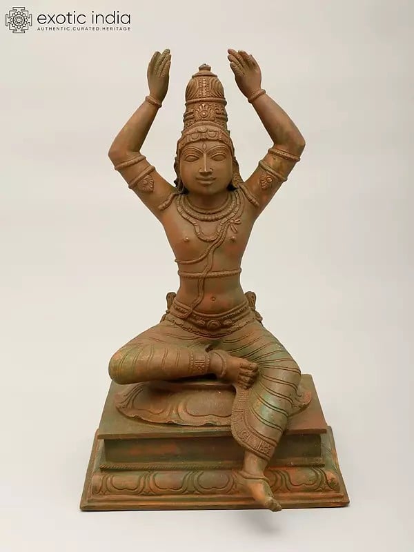 12" Goddess Kaumari (The Virgin Goddess) | Bronze Statue