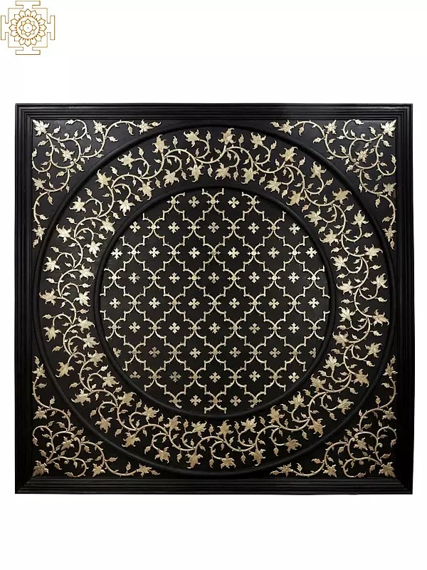 72" Islamic Wooden Roof Panel | Wall Decor
