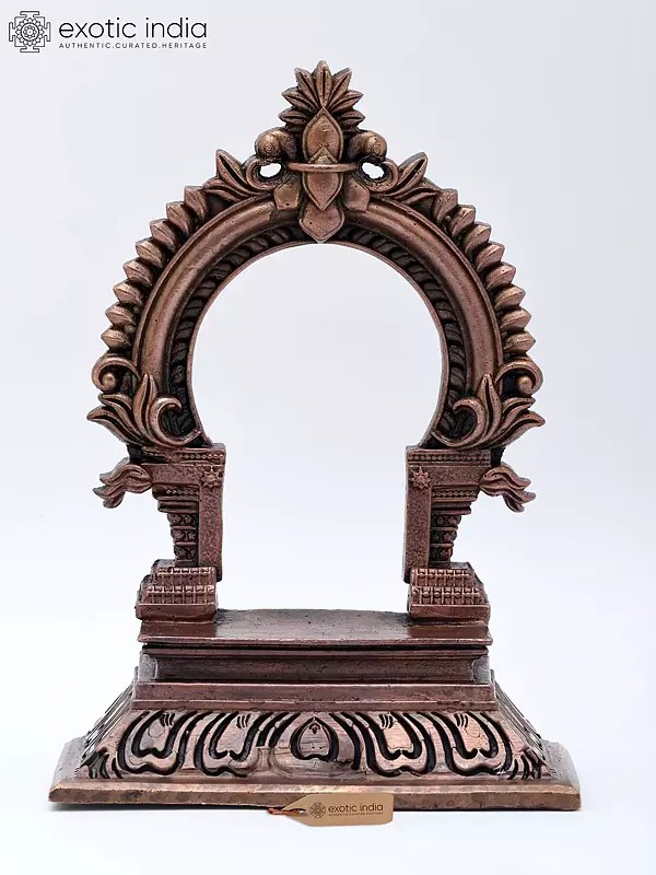 Prabhavali Arch for Hindu Deity Idols | Copper Statue | Made in India
