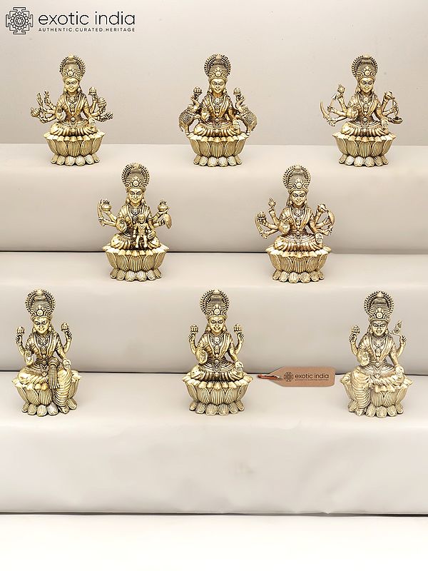 6" Small Superfine Ashtalakshmi Set