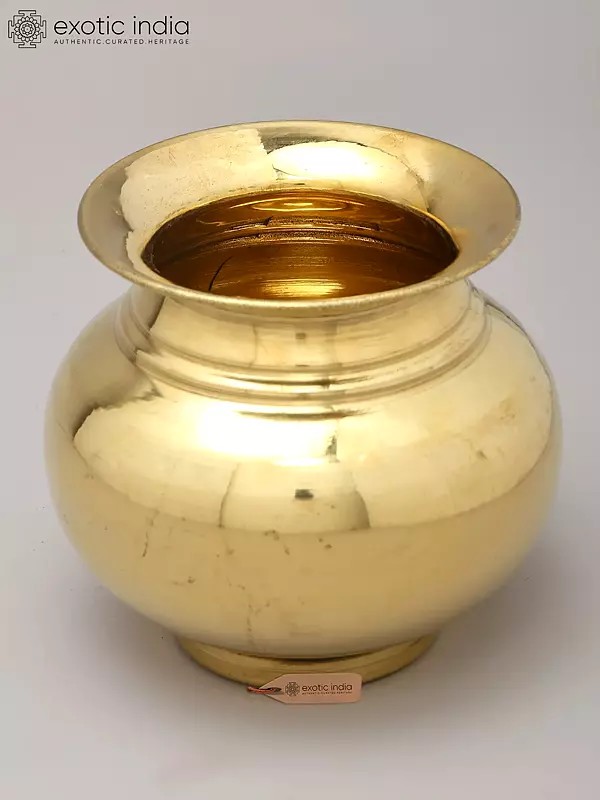 5" Brass Puja Kalash