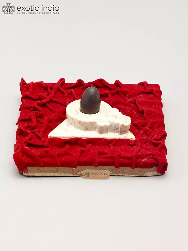 3" Small Triangle Shivalingam