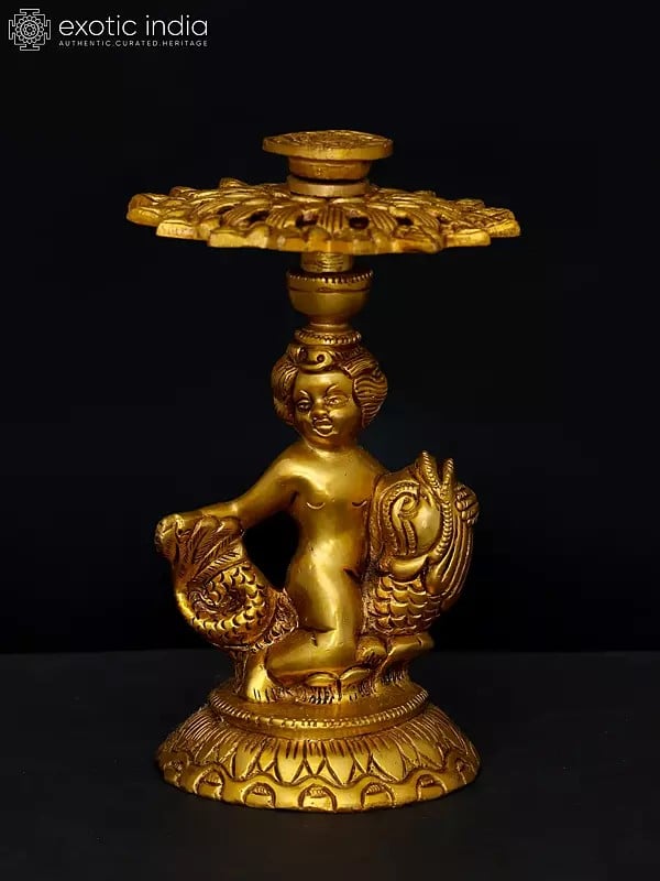 6" Angel Table Showpiece Candle Holder