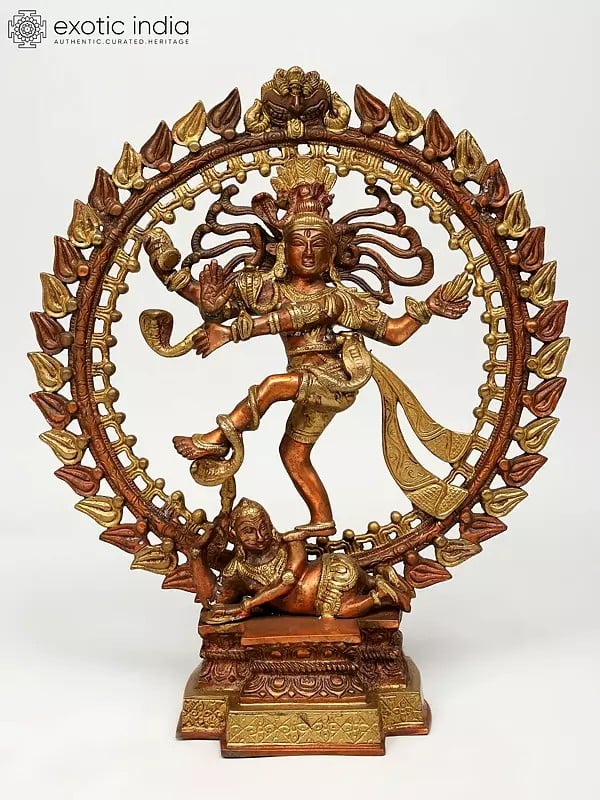 16" Nataraja In Brass | Handmade | Made In India