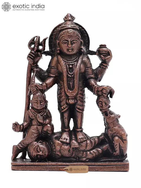 2" Small Devi Maa Kali | Copper Statue