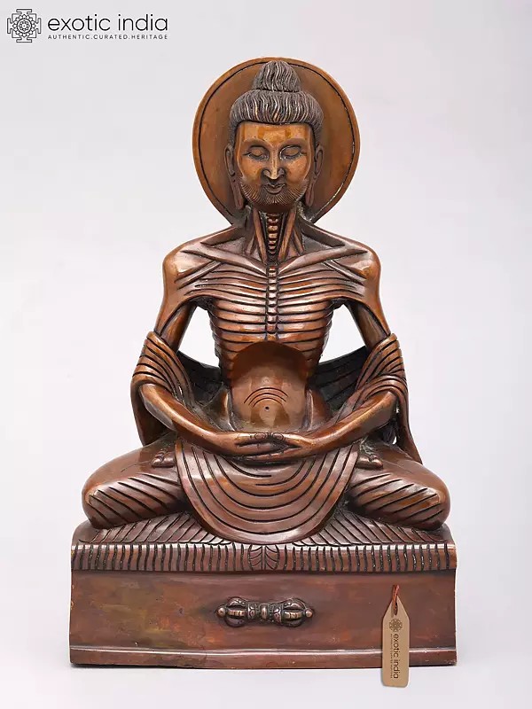 Emaciated Buddha - Made in Nepal