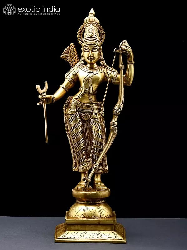 Standing Prabhu Shri Ram | Brass Statue