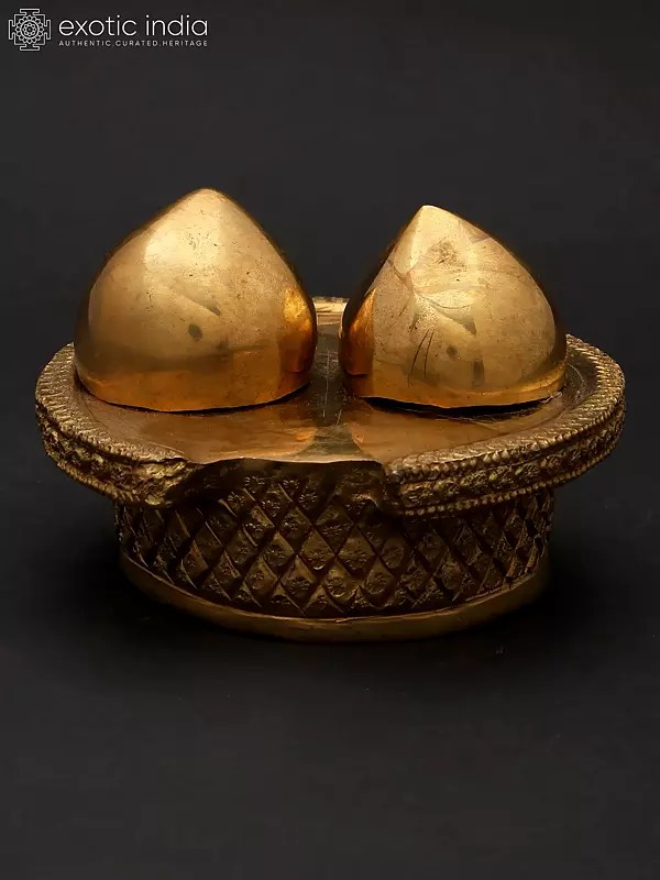 4" Small Brass Ritual Item