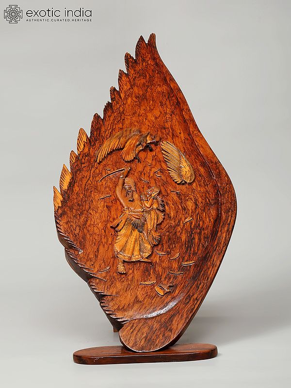 23" Ravana Carrying off Sita and Opposed by Jatayu | Table Piece