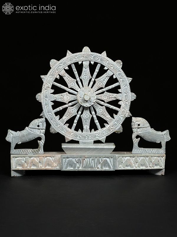 10" Konark Wheel | Stone Statue | Made In Orissa