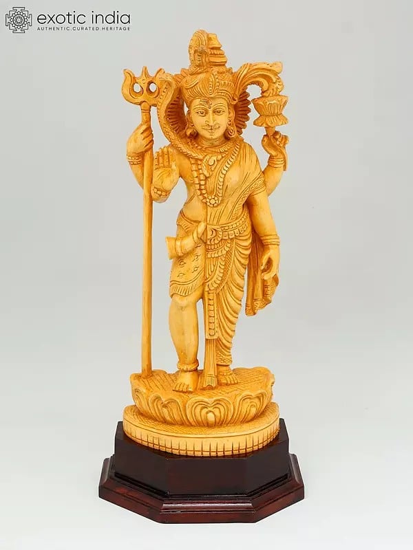 16" Lord Ardhnareshwar Standing With Trishul