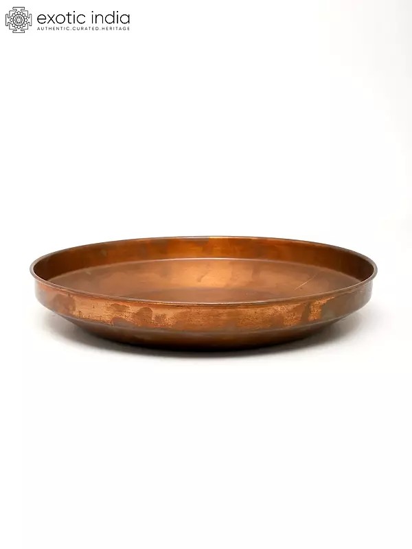 10" Ritual Copper Thali