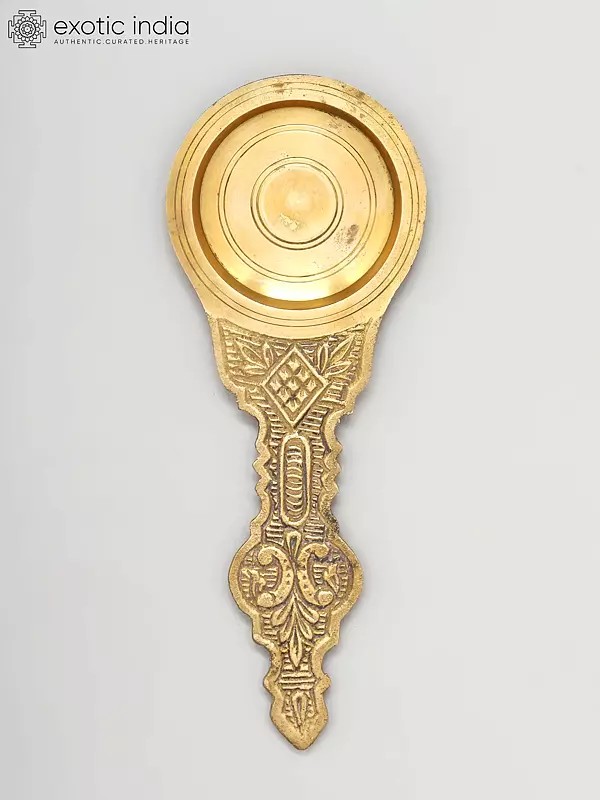6" Brass Ritual Spoon