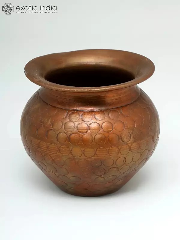 4" Copper Puja Kalash