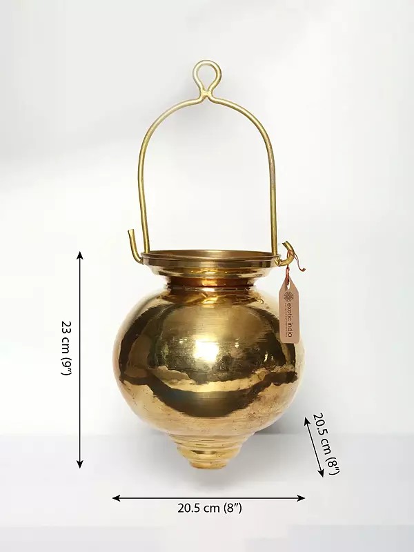 Dhara Patra in Brass | Handmade Patra | Made in India