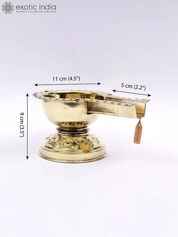 Abhishek Patra in Brass | Spiritual Ritual Items