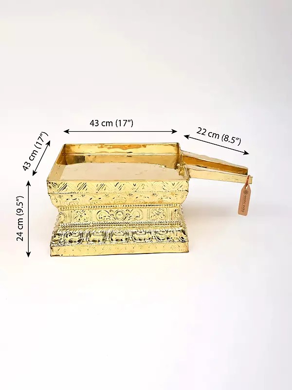 Brass Abhishek Patra | Available in Different Sizes