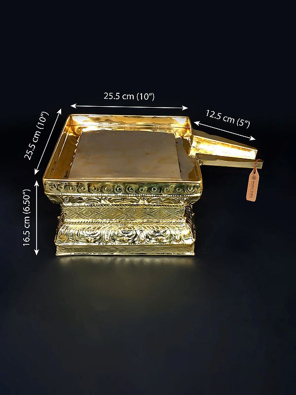 Abhishek Patra in Brass | Available in Different Sizes