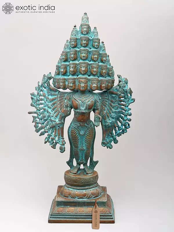 22" Lord Sadashiva | Brass Statue