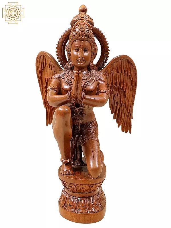 Superfine Garuda in Namaskaram Mudra