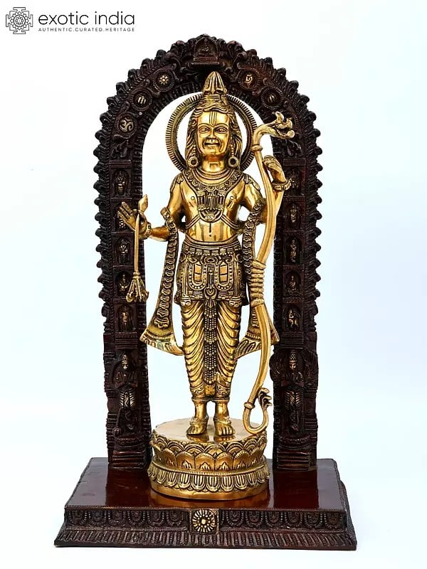 19" Shri Ram Lalla | Brass Statue