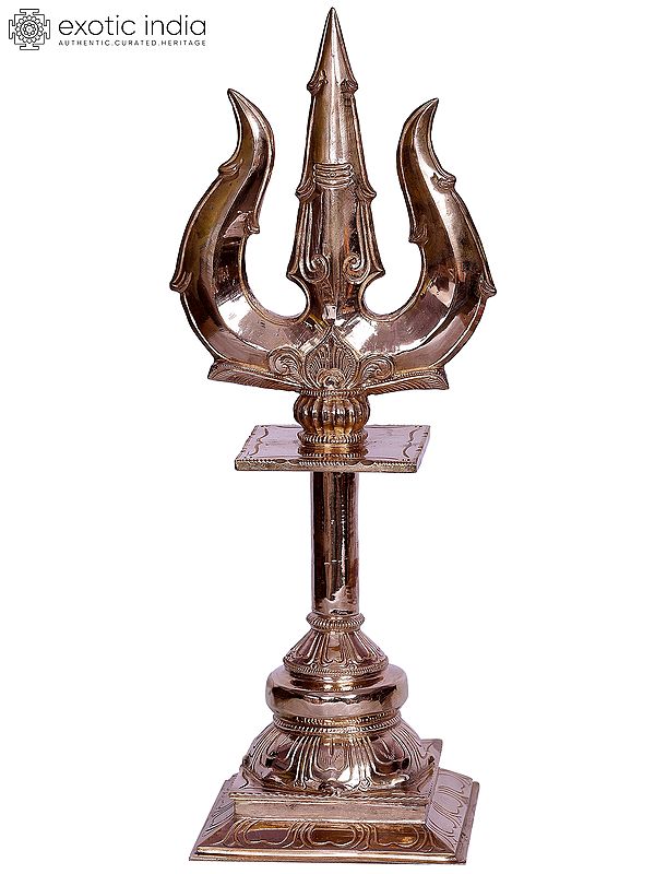 Bronze Trishul - The Trident of Lord Shiva