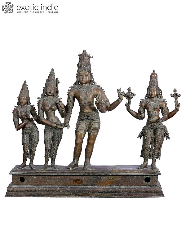 32'' Kalyana Sundaram | Madhuchista Vidhana (Lost-Wax) | Panchaloha Bronze from Swamimalai