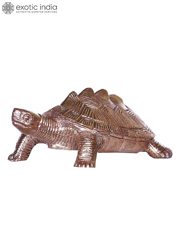 3'' Small Tortoise Bronze Statue