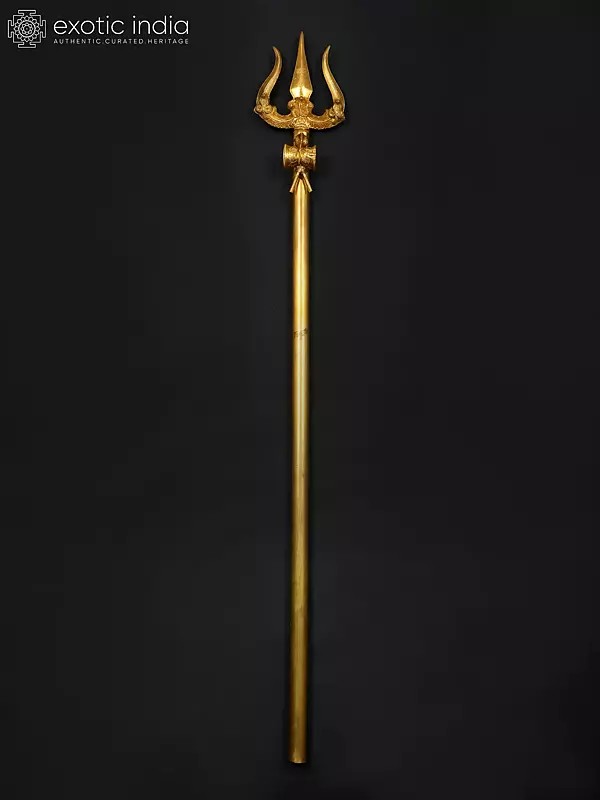 63" Large Size Lord Shiva's Trishul (Trident) | Made In India | Handmade