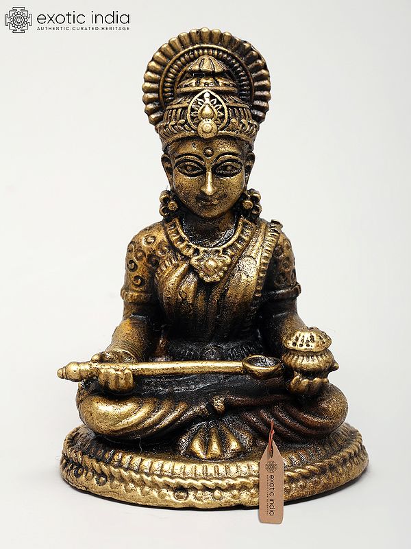 Superfine Goddess Annapurna with Pot and Ladle – Bestower of Food & Prosperity | Ideal for Puja